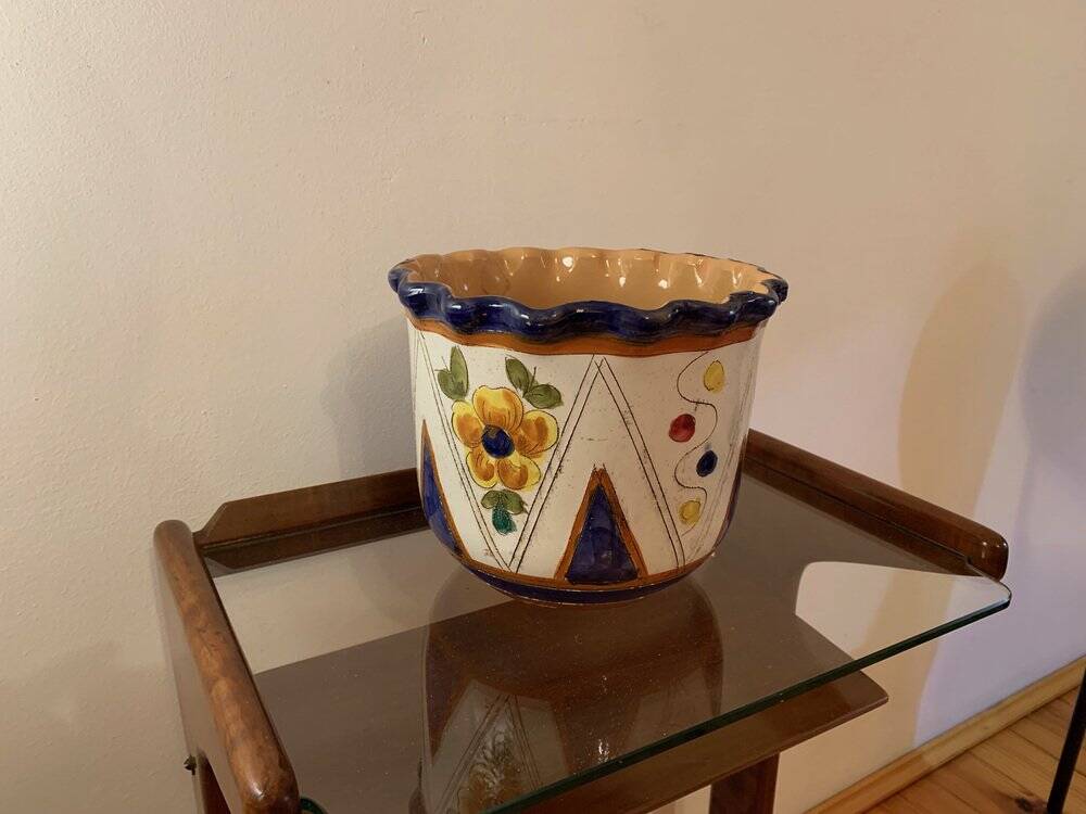 Ceramic pot, Spain, 1960s