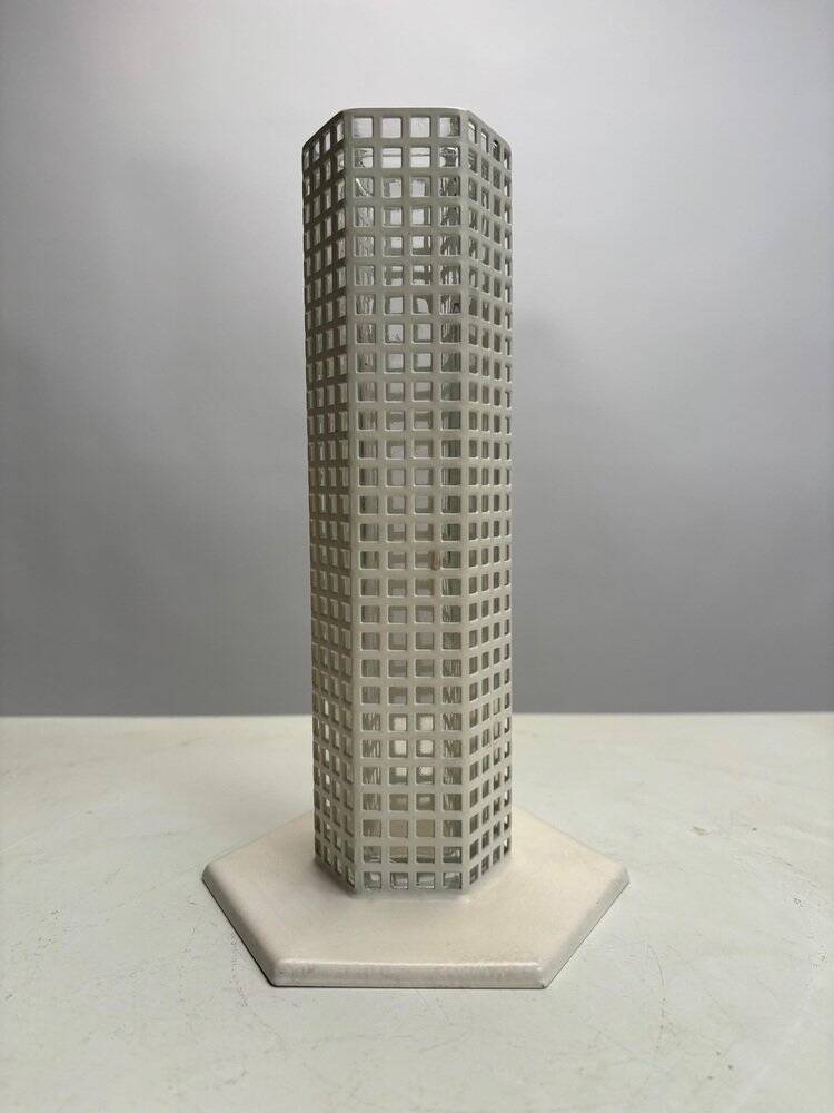 Skyscraper Vase by Josef Hoffmann, 1890s