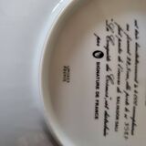 Salvador Dali numbered porcelain plate