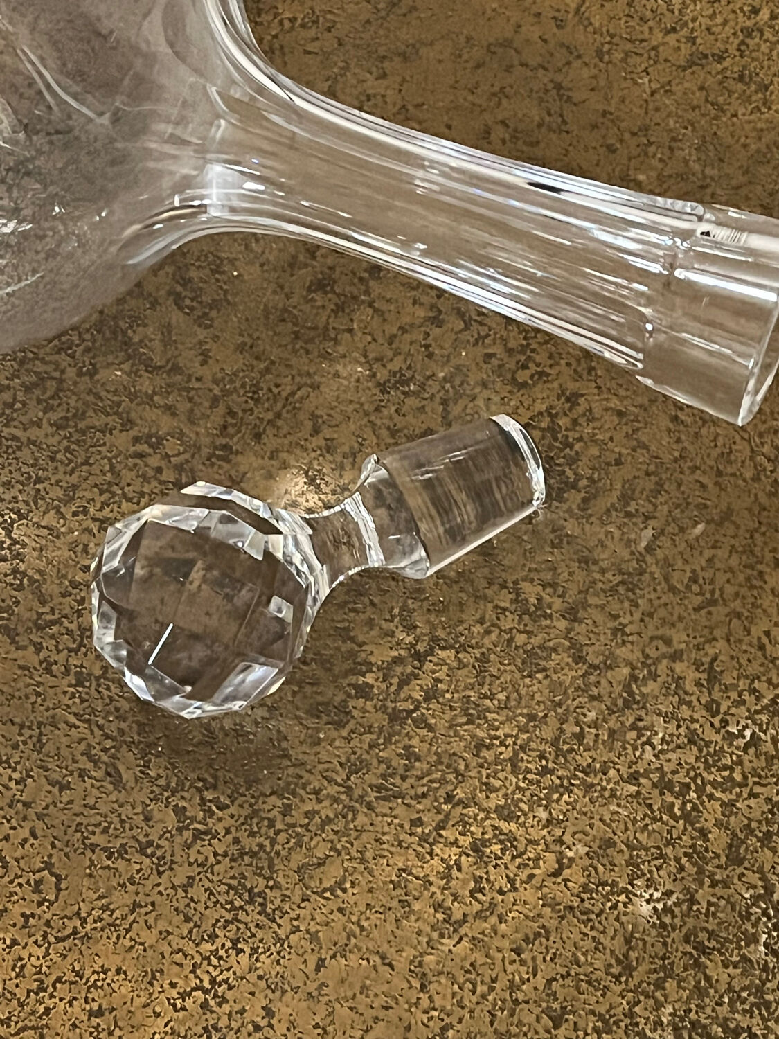 Baccarat crystal carafe