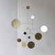 70x60cm modernist brass mobile