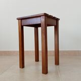 Vintage oak stool 70s/80s