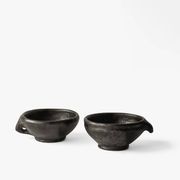 Duo of terracotta cups Kânâh — “Breath of Earth”