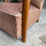 2 fauteuils art deco 1940 anciens a restaurer