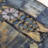 1960s enameled ceramic coffee table