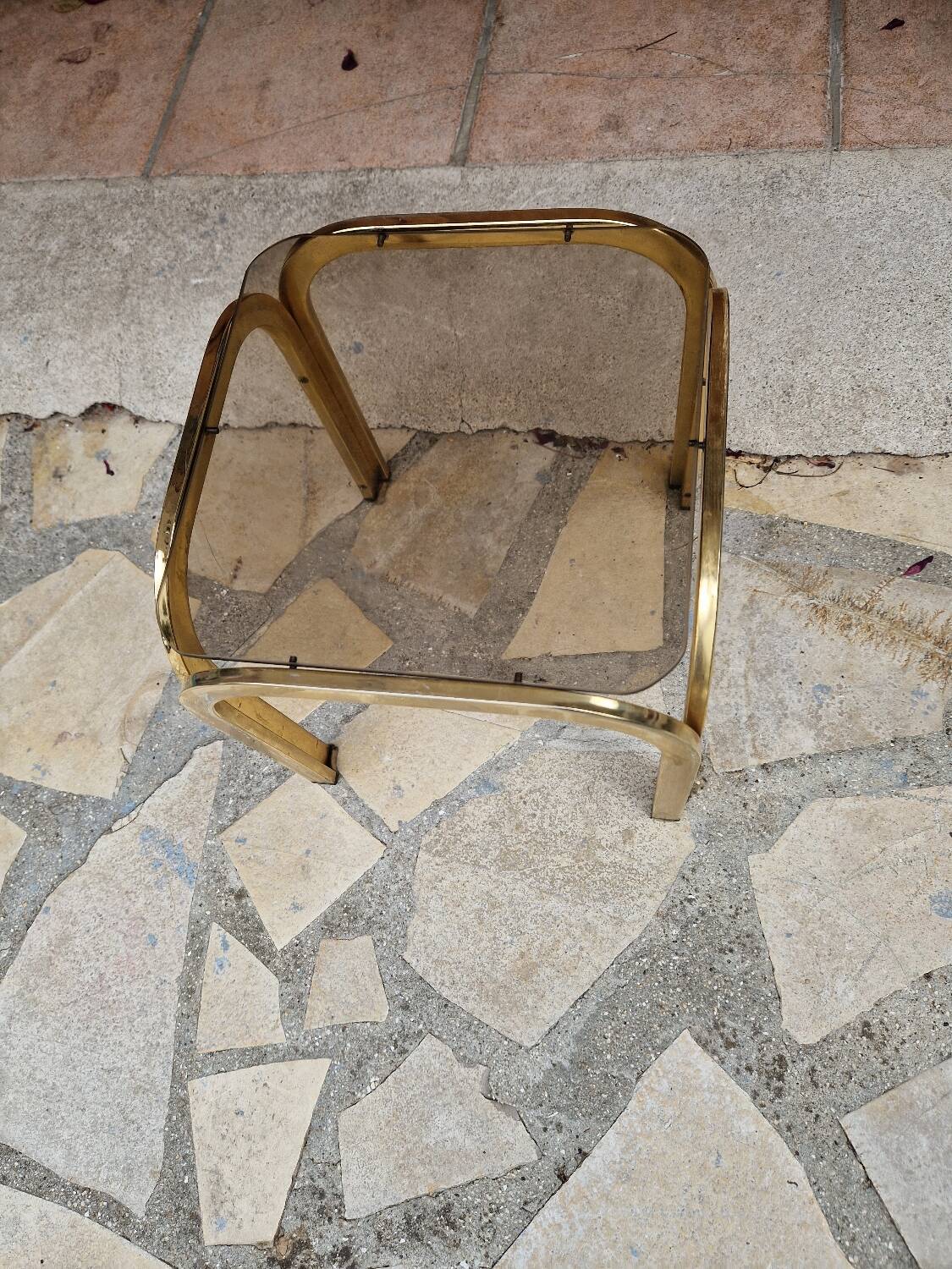 Vintage side coffee table