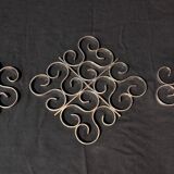 Trivet with Two Gallia Bottle Coasters for Christofle