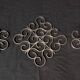 Trivet with Two Gallia Bottle Coasters for Christofle