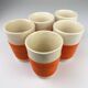 Vintage water service from Ceramiche Rometti Umbertide, Italy, 1930s, set of 6.