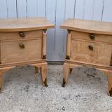 Pair of art deco bedsides