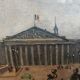 Adrien Raphaël Noulin oil on canvas Naïve/Paris, the Concorde.