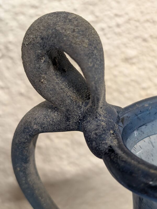 Ancienne aiguière en verre Murano Seguso Scavo