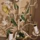 Vintage floral chandelier