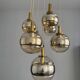 Suspensions 7 Globes Piell & Putzler 1970s