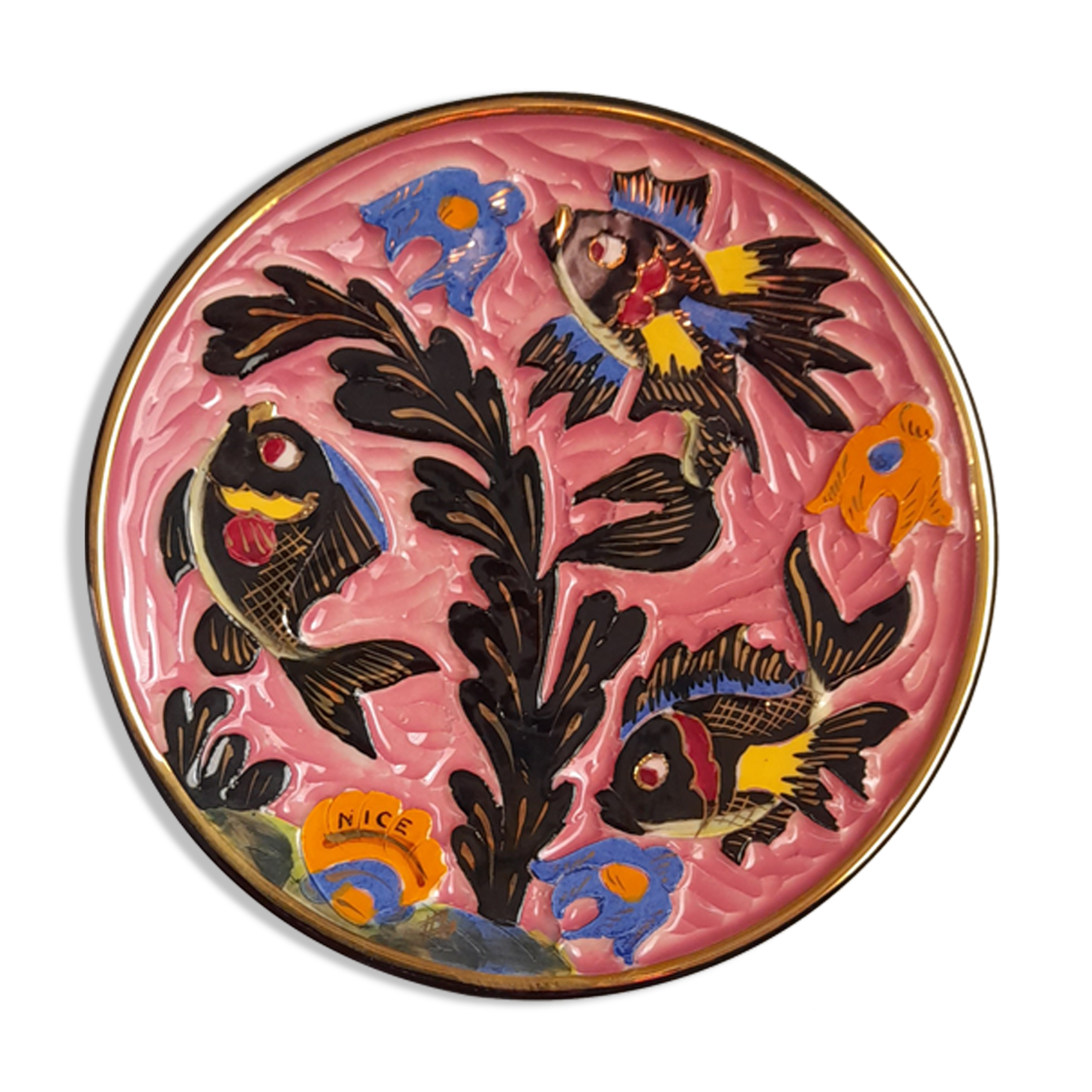 Fish plate Cerdazur 60s