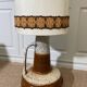 XL floor lamp by Hustadt Leuchten, studio ceramic, 1970s, mid-century, vintage, brutalist, fat lava