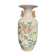 Grey peony porcelain vase signed early 20th century, China