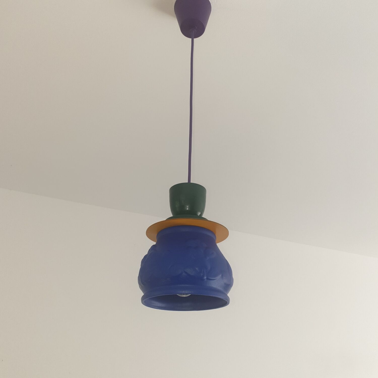 Contemporary design artypop light suspension