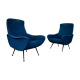 Pair of Italian armchairs