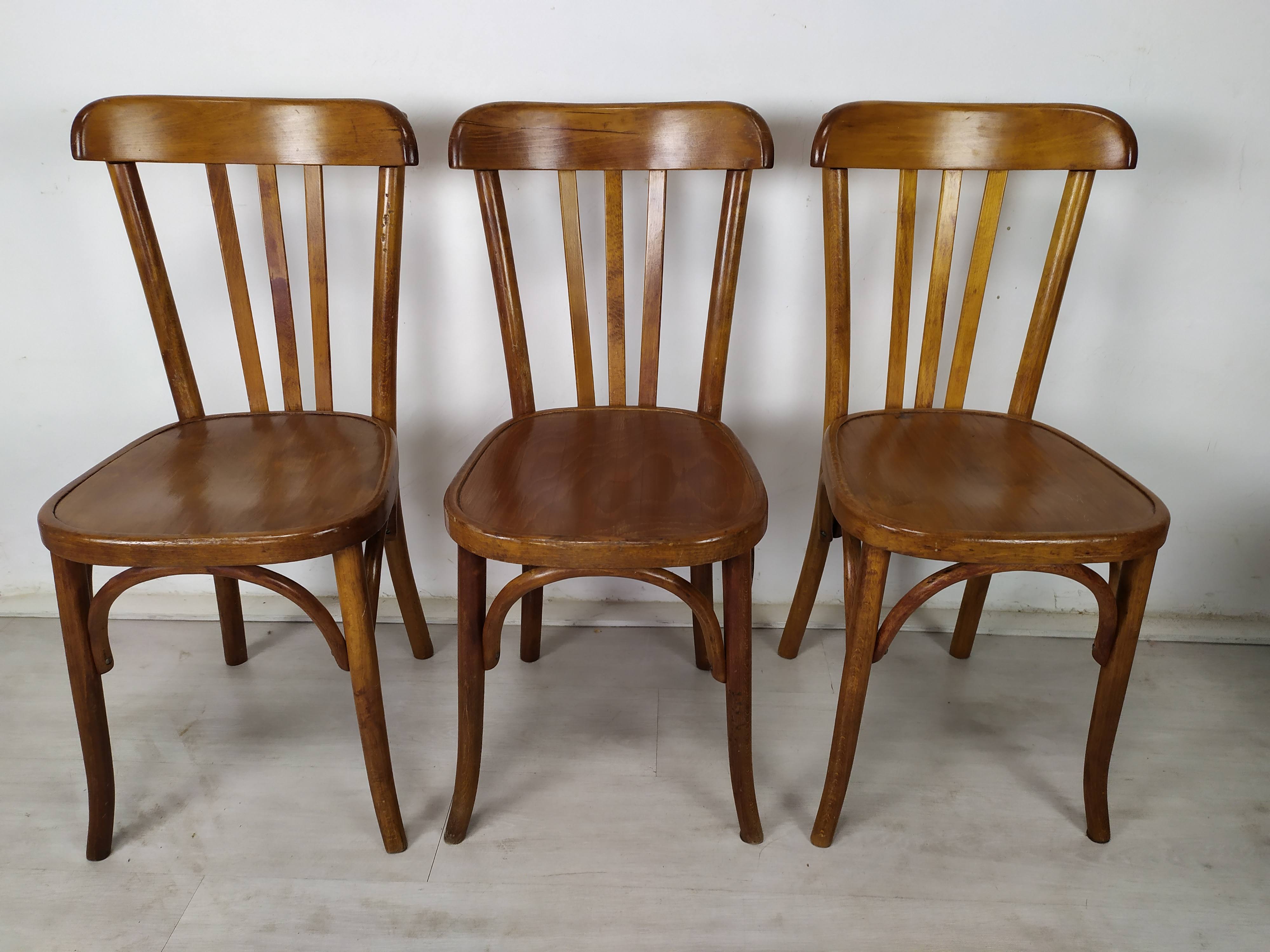 Set of 6 bistro chairs