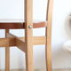 Chaise bistrot vintage en bois