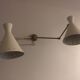 Murable applied Italian double - articulated - Lampshade metal painted white