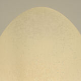 Egg table lamp by Domec Luminaires France 80s
