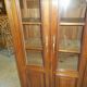 Bibliotheque 2 portes en noyer de 1900