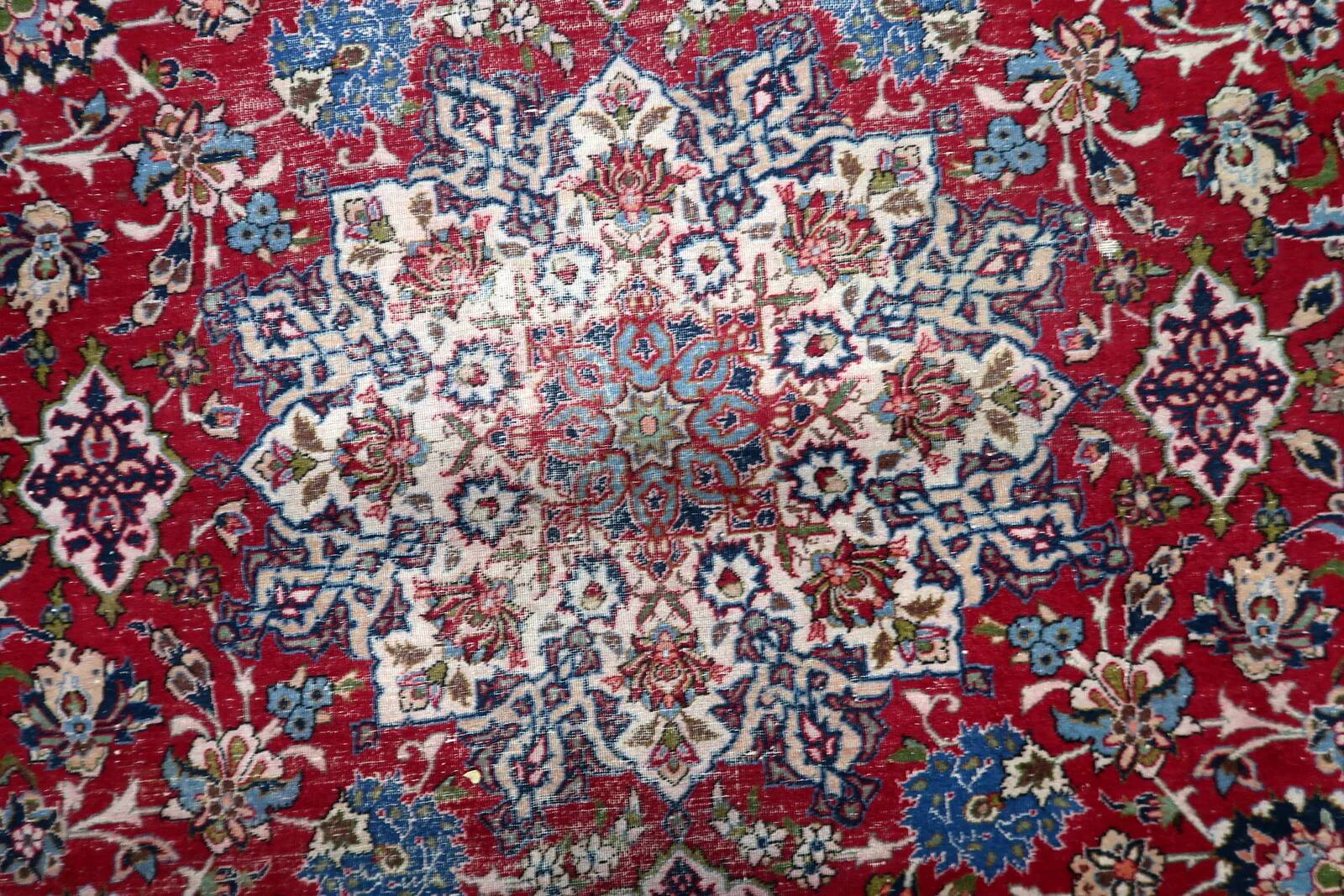 Antique Persian Tabriz handmade rug 309 x 404 cm 1900s - 1C1209