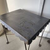 Zinc side table