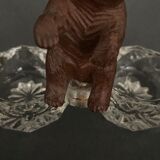 Pepper shaker with bear decoration Black Forest Black Forest early twentieth century