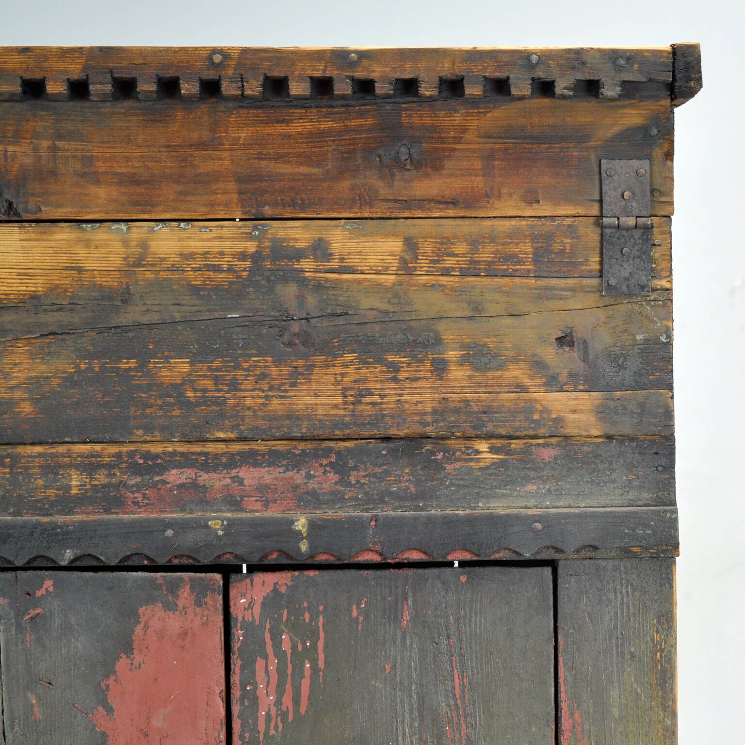 Wabi-sabi cabinet, 1880s
