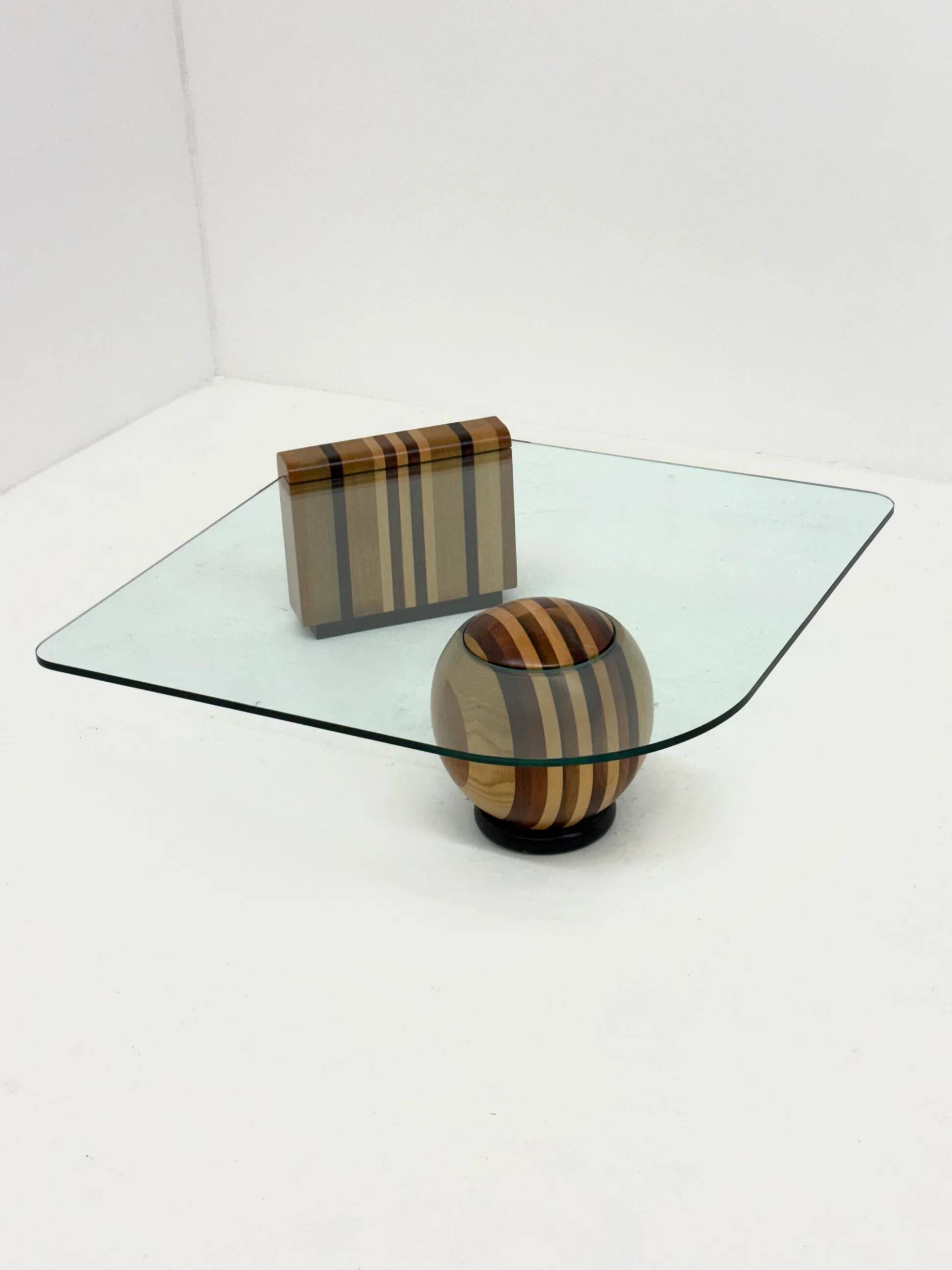 Vintage Metafora coffee table by Massimo & Lella Vignelli for Casigliani