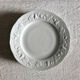 Série de 6 assiettes à dessert en porcelaine de Limoges
