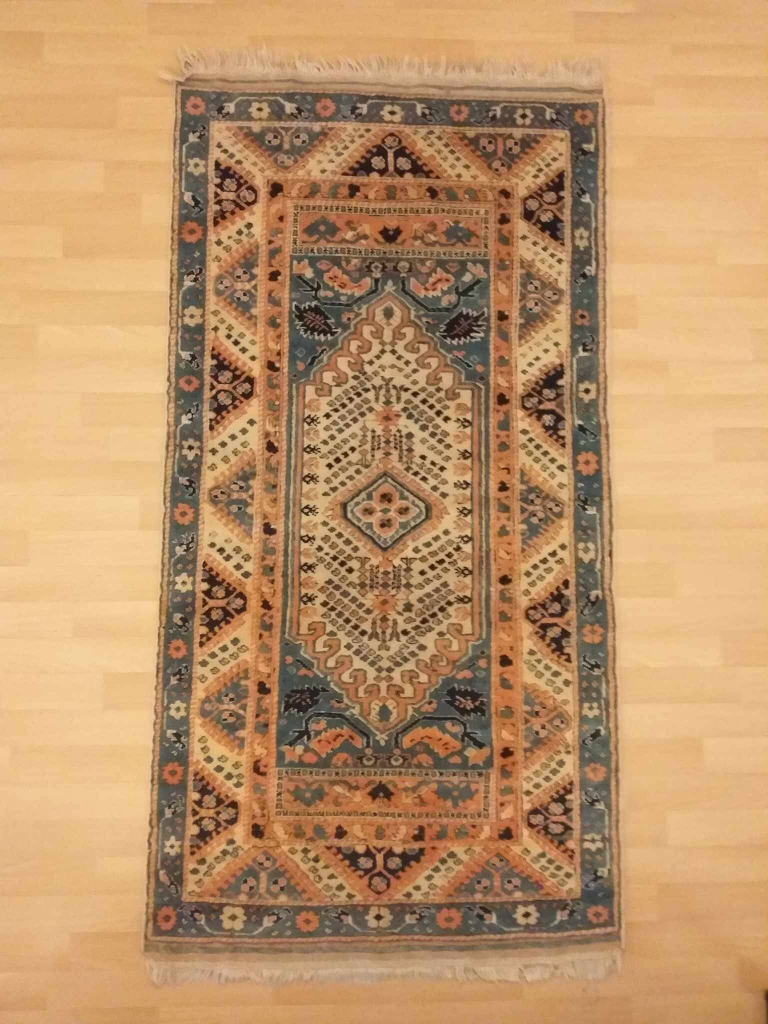 Handmade Caucasian Shirvan Rug 191x100cm
