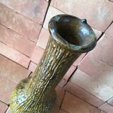 TAMEGROUTE POTTERY VASE IN GLAZED TERRACOTTA
