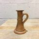 Lot of 6 sandstone wine candlesticks, 70s