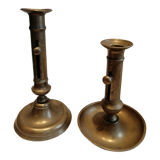 Brass candlesticks