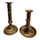 Brass candlesticks