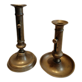 Brass candlesticks