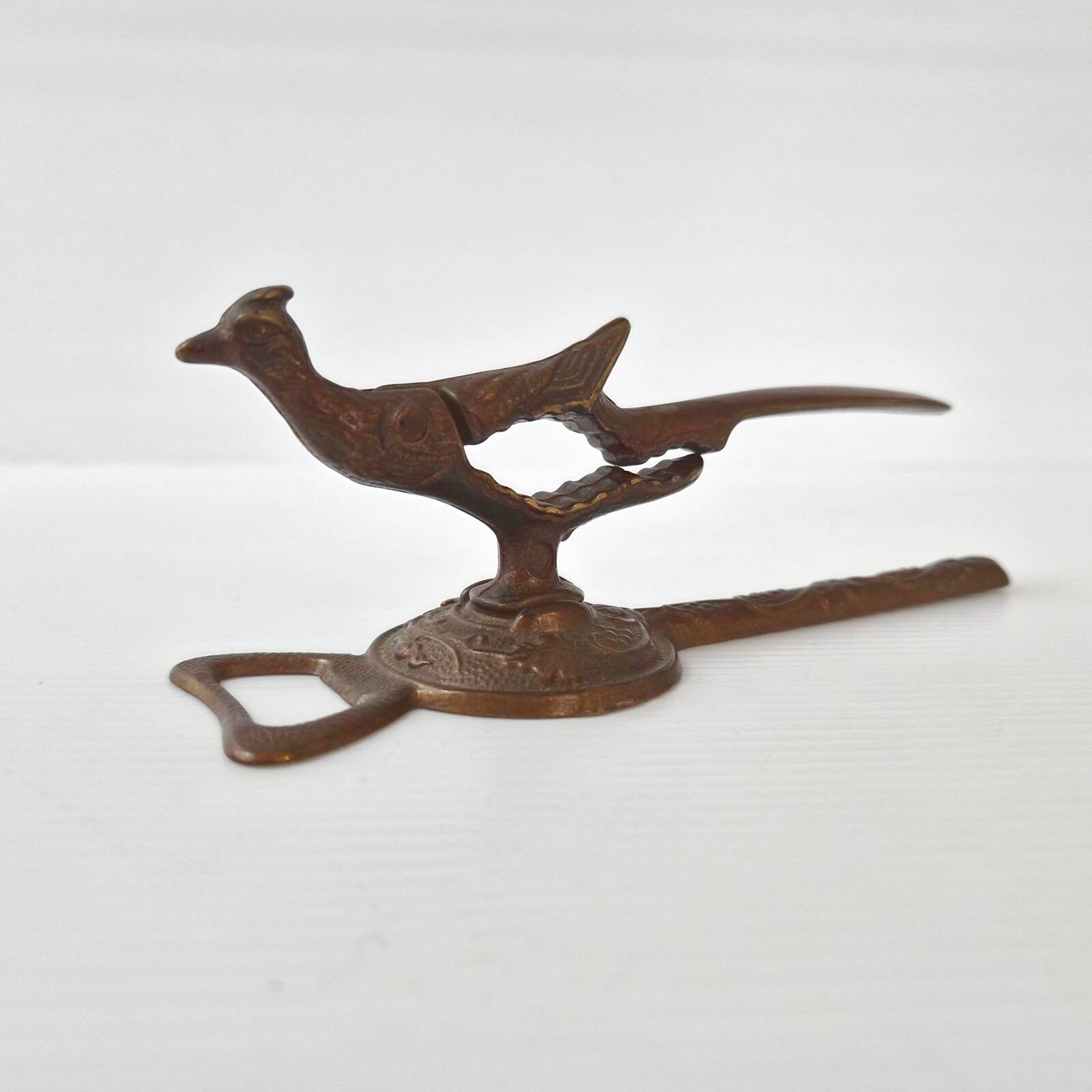 VINTAGE 1950 NUTCRACKER IN BRASS BIRD SHAPE 50S 1950S