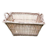 Old wicker laundry basket (61 cm)