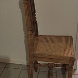 Solid wood chair seat aero-gummed canning