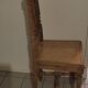 Solid wood chair seat aero-gummed canning