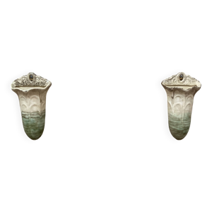 Paire de vases art déco.