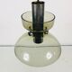 Lampe à suspension en verre rare de Limburg, années 1970