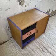 Colorful chest of drawers furniture 60s