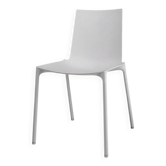 Chaise blanche design du 21e siècle, Belgique