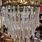Ceiling chandelier with tassels