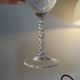 CRISTAL D'ARQUES "Fleury Epi" 6 cooked wine port glasses crystal 7 cl - H 13.5 cm